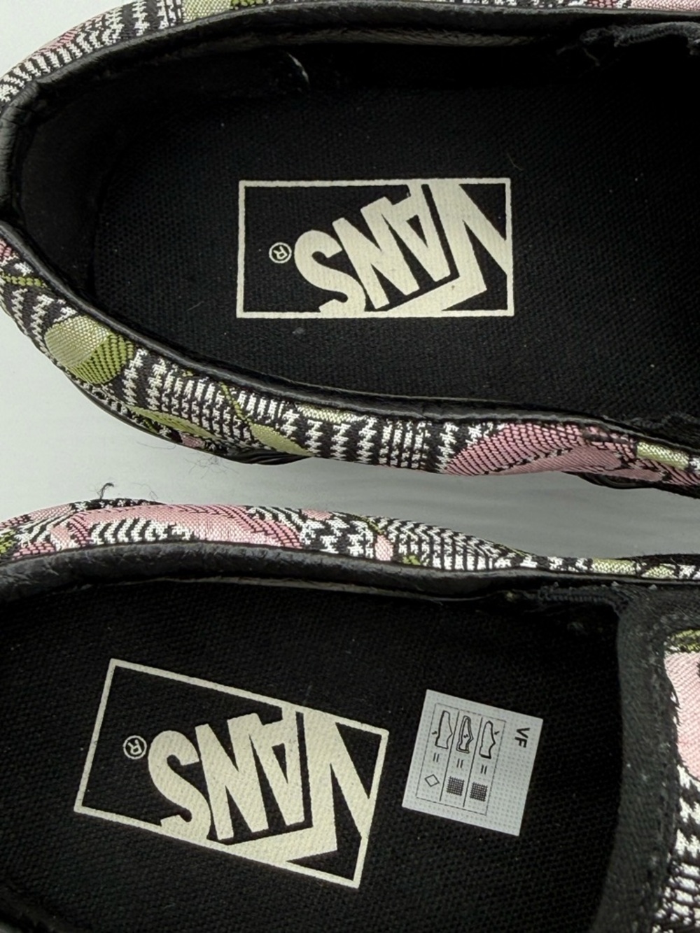 Vans Tapestry Floral Platform Slip-On Sneakers Chunky Sole Street Style Shoes - Picture 15 of 17